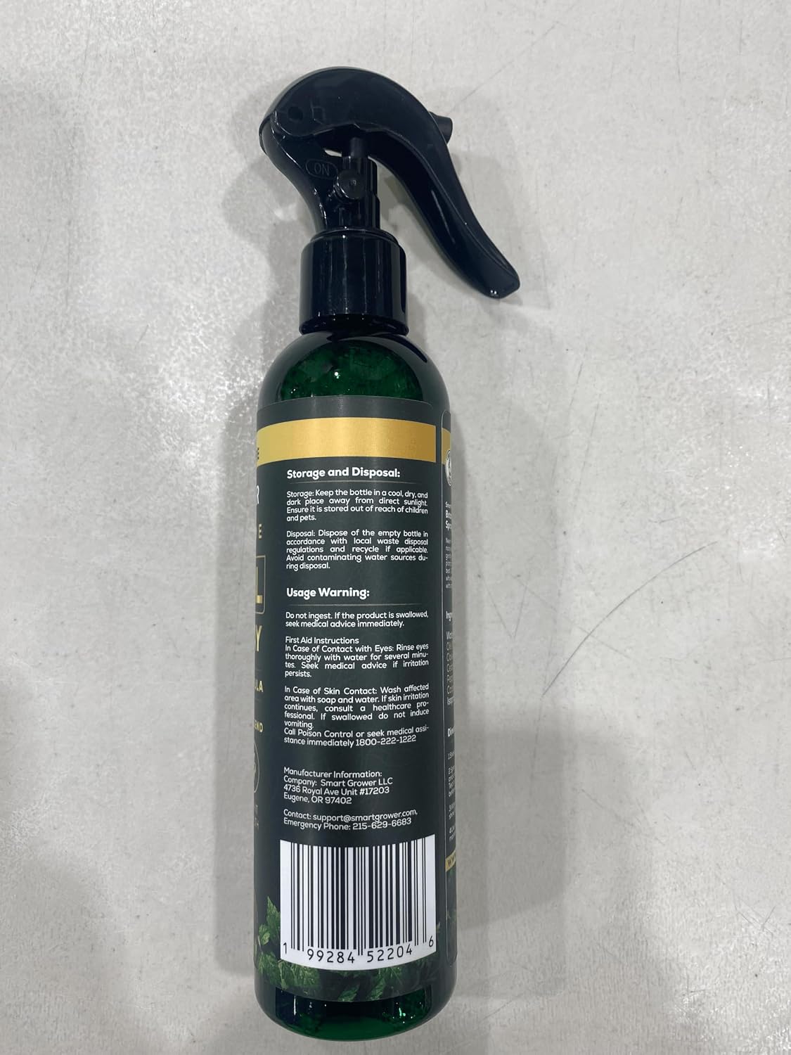 Neem Oil Spray for Plants Botanical Blend – Plant Wash with Natural Essential Oils, Simple Ready-to-Use Plant Spray for Gardens, Houseplants, Indoor & Outdoor Plants – 8 oz