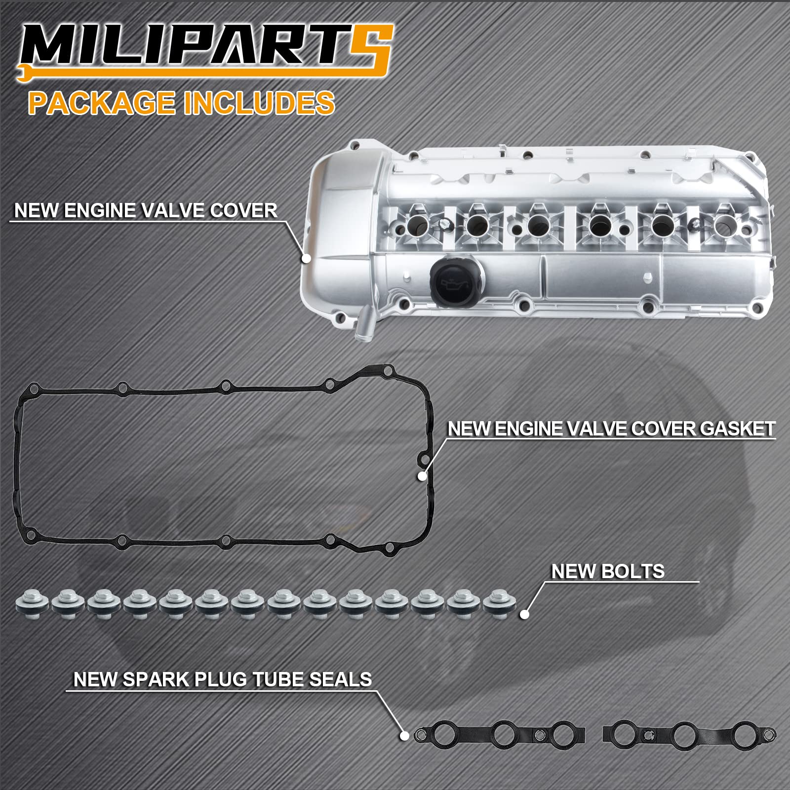 MA-4216904941 Valve Cover Gasket Compatible With/For 01-06 BMW Z3 - Foto 13