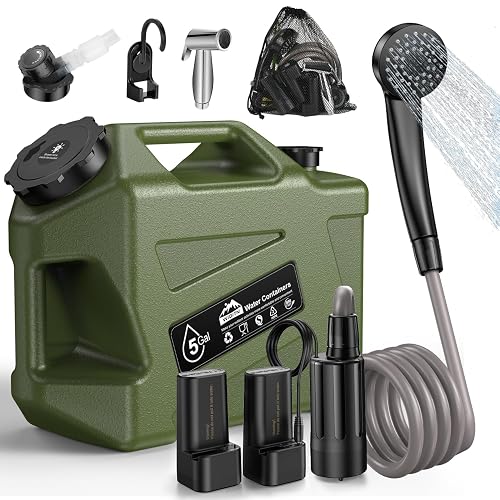 Widitn Portable Camping Shower Water Jug Camp Showers product photo (Camp Showers) — ScooterReviewPro review