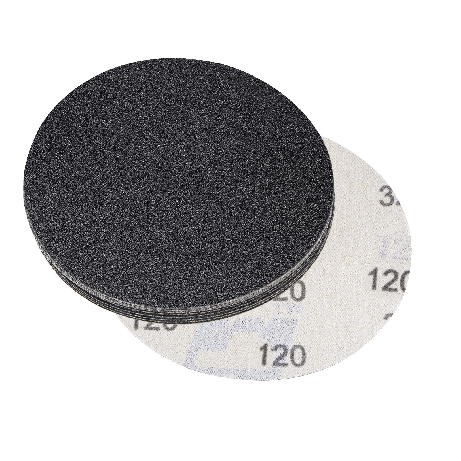 Lot De 35 Disques Abrasifs En Maille De 10,2 Cm Avec Crochet Et Boucle, Grain 100, Tampons