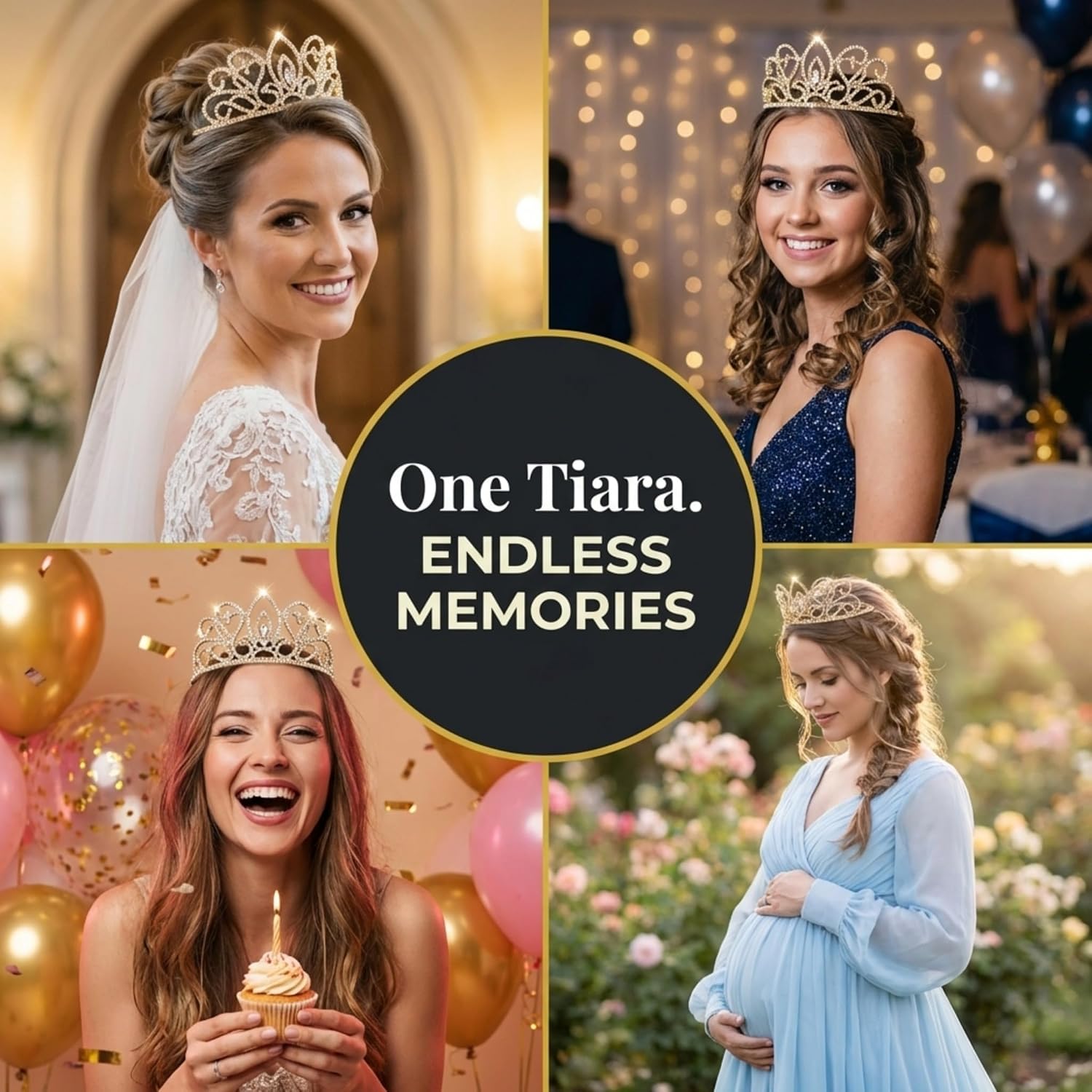 True Royalty Crown and Tiara Royalty Sets