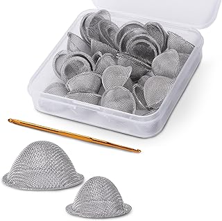 DECOHS 50 Pcs Stainless Steel Carpenter Bee Corks, 2 Sizes Carpenter Bee Plugs Hole Filler, Tapered Bee Holes Repair Kit for Outside Porches Furnitures