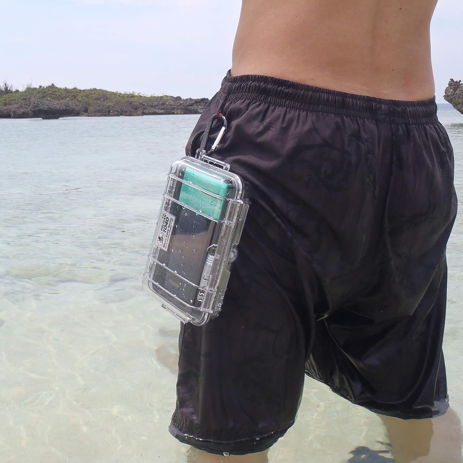Pelican (Pelican) Small Waterproof Hard Case 1040hk 0927 , blk