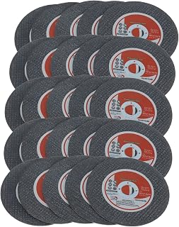 25 Pack 4 Inch Cut Off Wheel 4 x 1/16 x 5/8 Inch Cutting Wheels Fit for Cutting Steel and Ferrous Metals