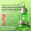 Anua Sérum Calmante de Ácido Azelaico 10 y Hialurón para el Enrojecimiento, 1.01 fl oz | Sérum Facial para Piel con Imperfecciones y Propensa a la Grasa, Ligero e Hidratante para el Cuidado de Imperfecciones, Ácido Hialurónico, Cuidado de la Piel Coreano, 1.01 Fl Oz (Paquete de 1) 5