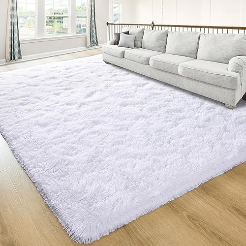 Vista 137 de JUNOVO - Alfombras de área ultra suaves de 3 x 5 pies, alfombras esponjosas para dormitorio, niños, niñas, bebés, sala de estar, suelo, cuarto