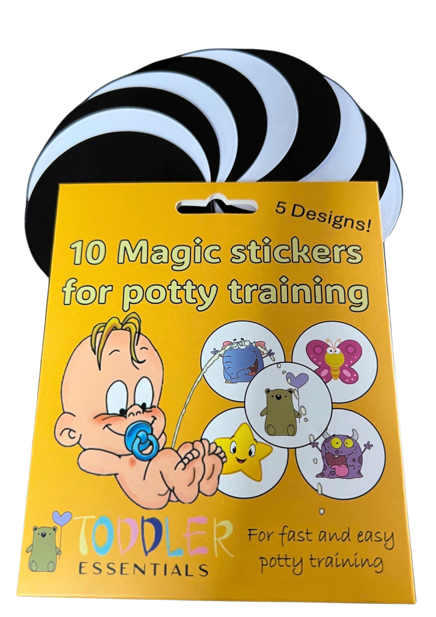 10 Magic Potty Training Stickers (Previously Known as Pourty)