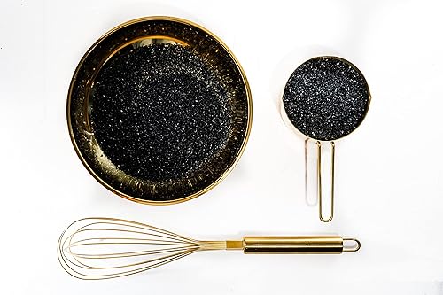 Miniatura 8 de Cristales de azúcar negro: sin lácteos, sin gluten, sin huevo, vegano, sin soja, sin nueces, kosher, azúcar espumoso de color para galletas,