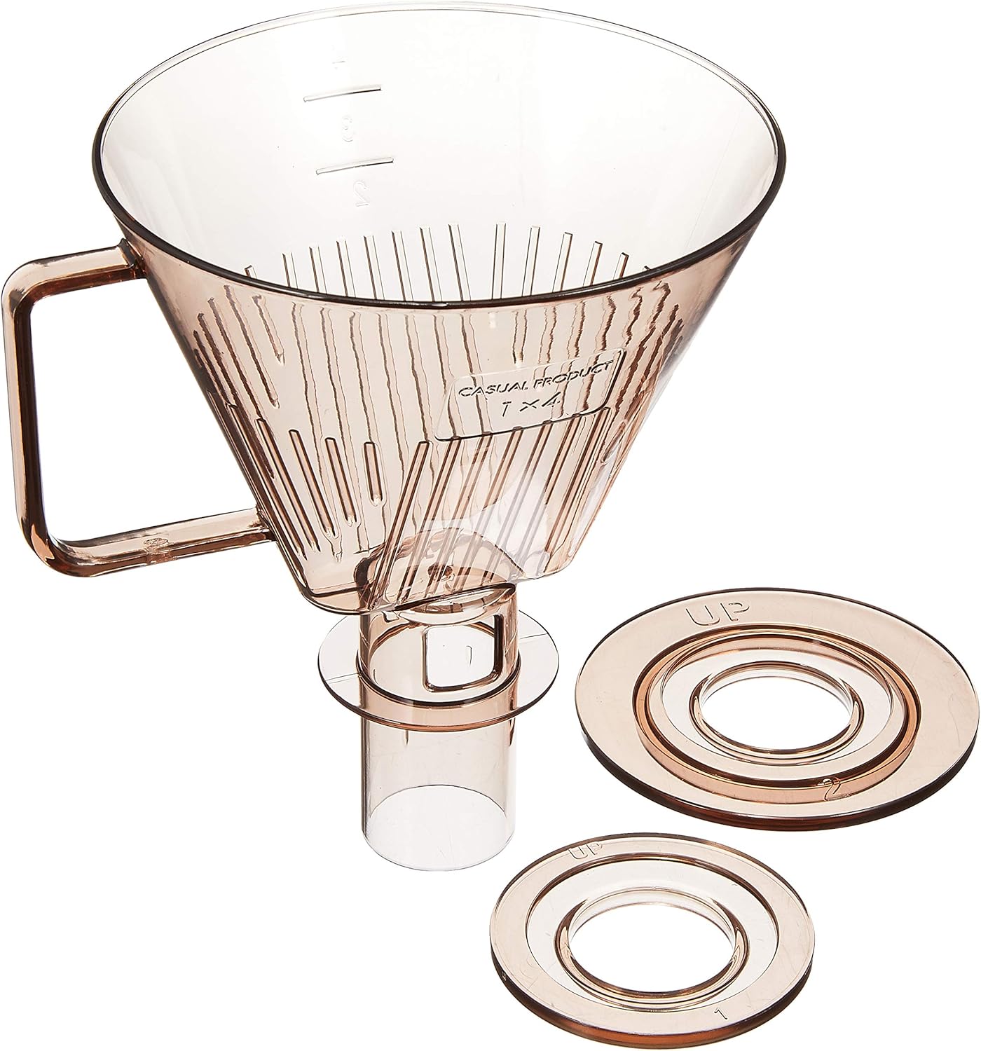 CASUAL PRODUCT 510076 Burl Pot Coffee Dripper 1x4