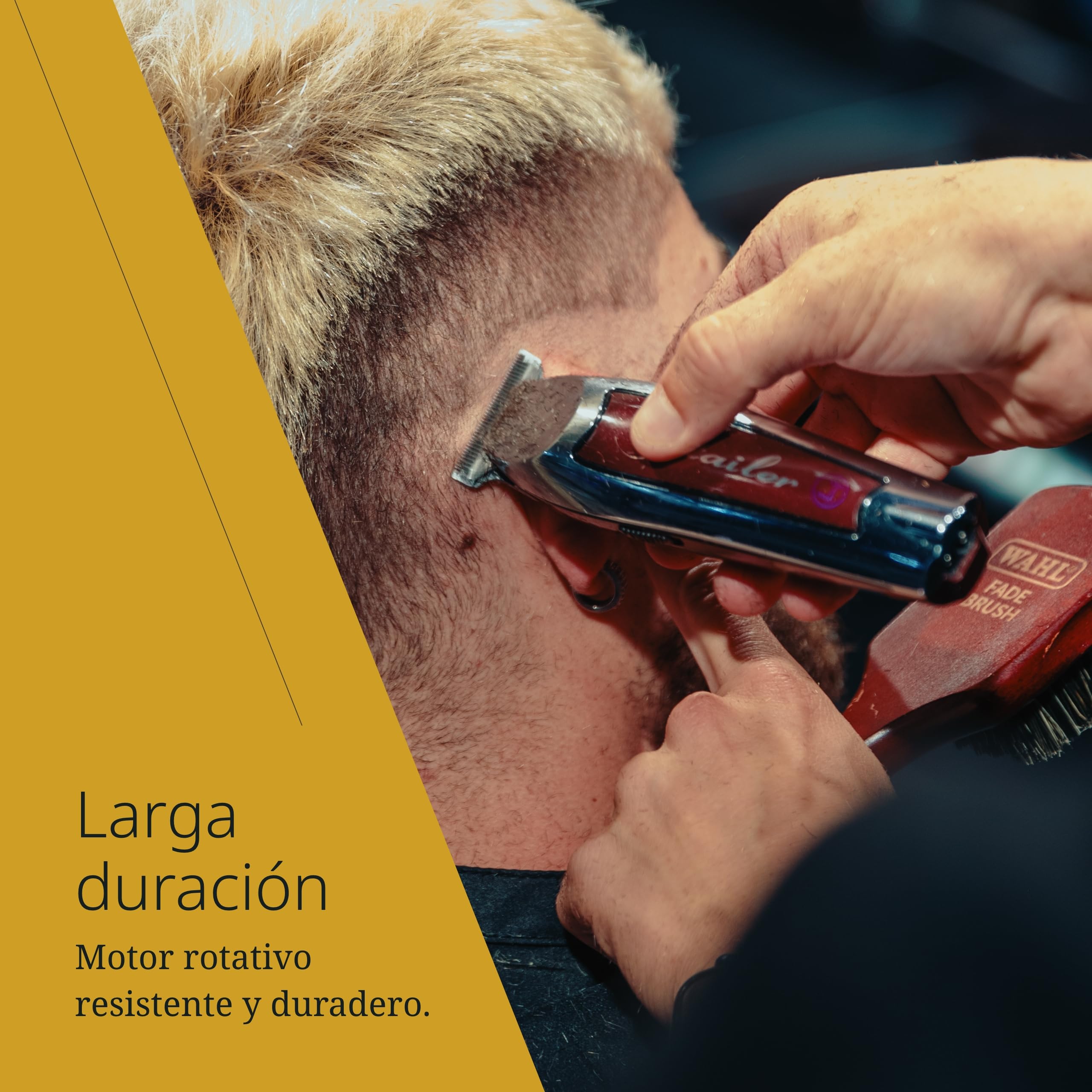 Wahl Detailer LI Cortapelos Inalámbrico - Potente Máquina de Cortar Pelo para Hombre con Cuchilla en T Extra Ancha para Trabajos de Bordes y Detalles