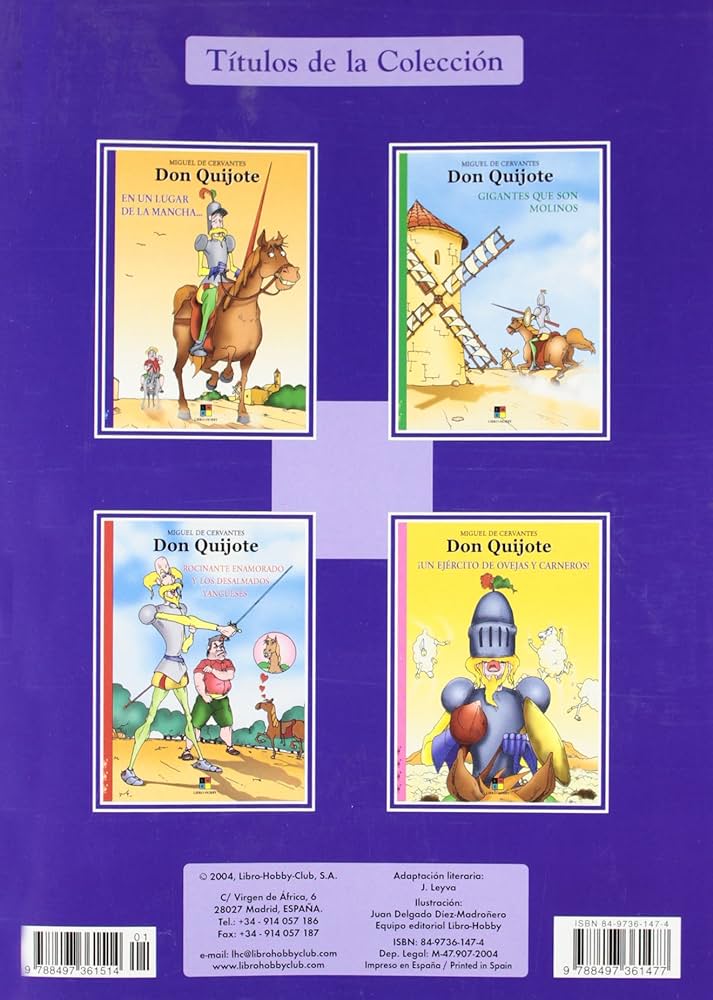 Amazon | Don Quijote / Don Quixote: En un lugar de la mancha