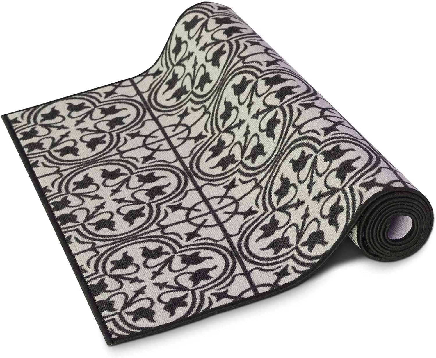 Wexford Tapis de couloir, Tapis Sol avec motif à passants fins pour cuisine, couloir & salon, antidérapant & facile d'entretien (80 x 300 cm)