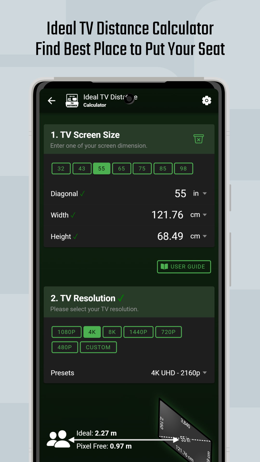 TV Screen Calculator Photo Inspiration