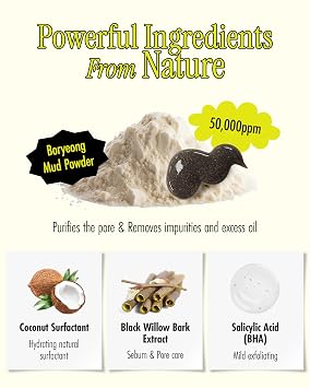 غسول الجسم اليومي Relief Mud Scrub من Brmud للجنسين - غسول الجسم 16.9 أونصة