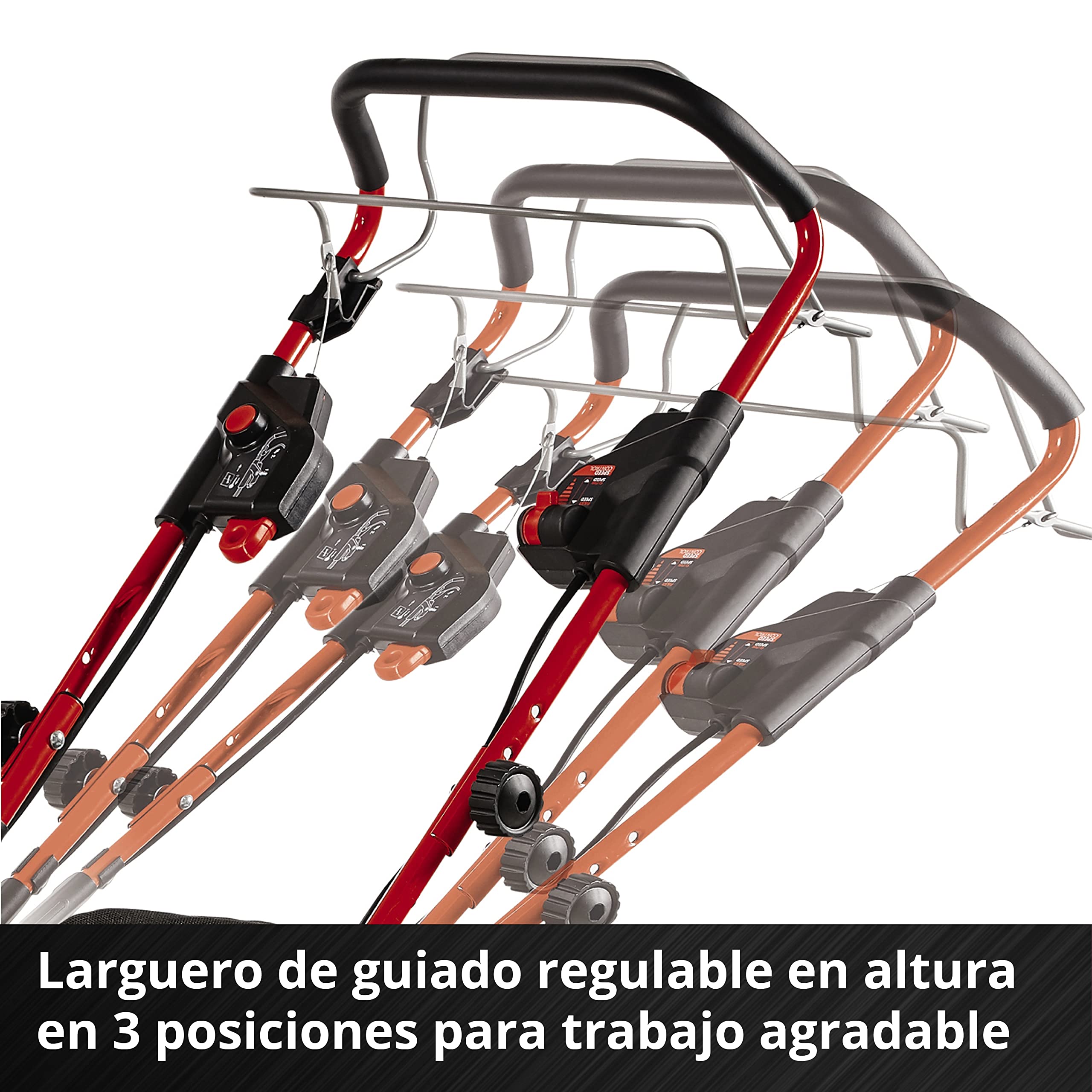 Einhell Professional Cortacésped con batería GP-CM 36/47 S HW Li Kit | PXC | 36 V | corte 47 cm | máx. 700 m² | accionamiento de rueda | Brushless | función de mulching | 4 baterías de 4,0 Ah