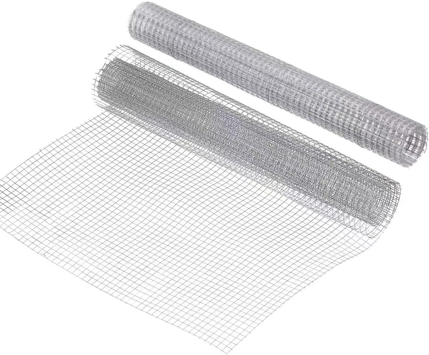 Uiegurit 2 Sheets 1/4 Inch 13.7 x 40 Inches Galvanized Hardware Cloth
