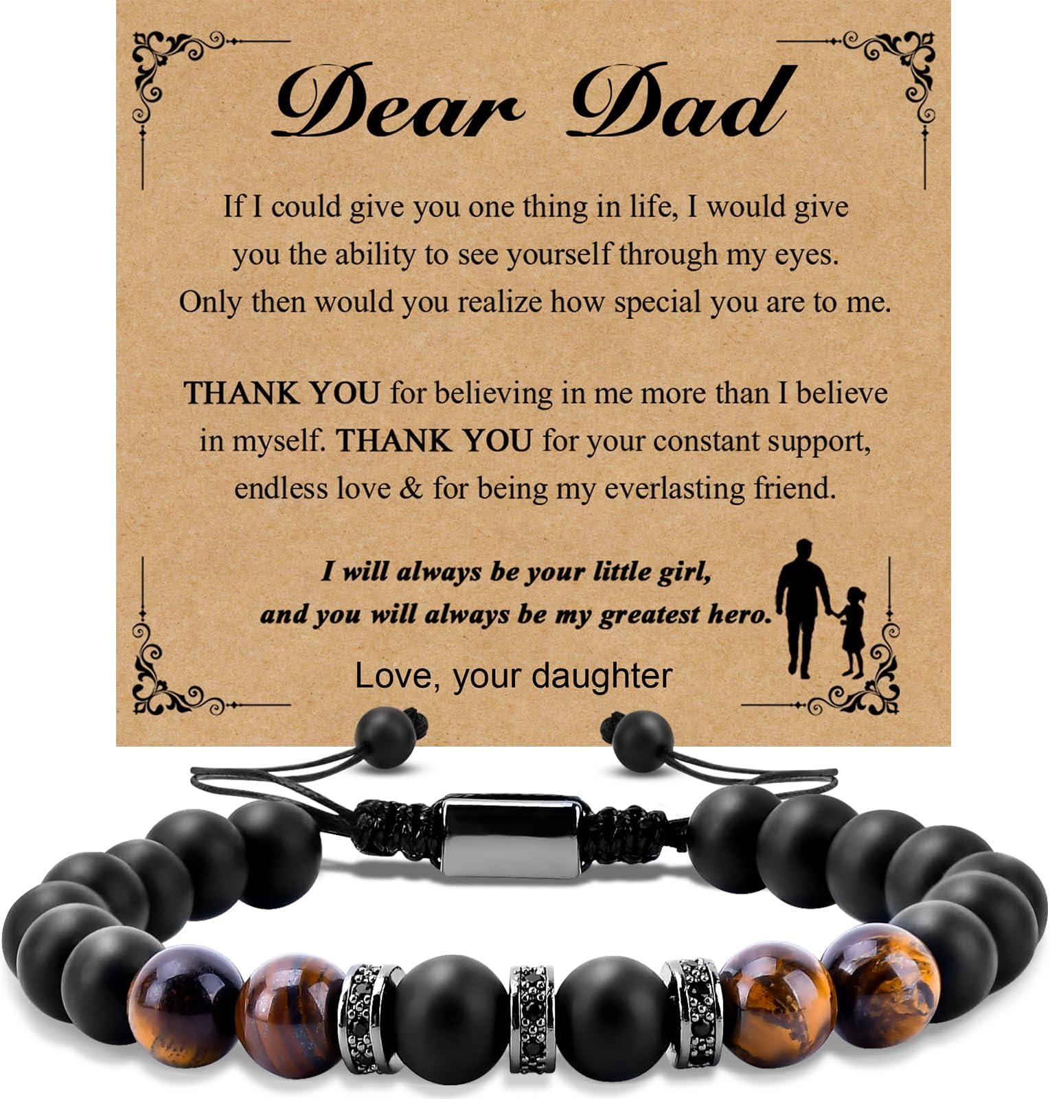 Valentines Day Gifts for Him Boyfriend Gifts for Men Mens Bracelet Mens Gifts Stocking Stuffers Bracelets for Men Stocking Stuffer Christmas Anniversary Birthday Gifts for Men Husband from Wife