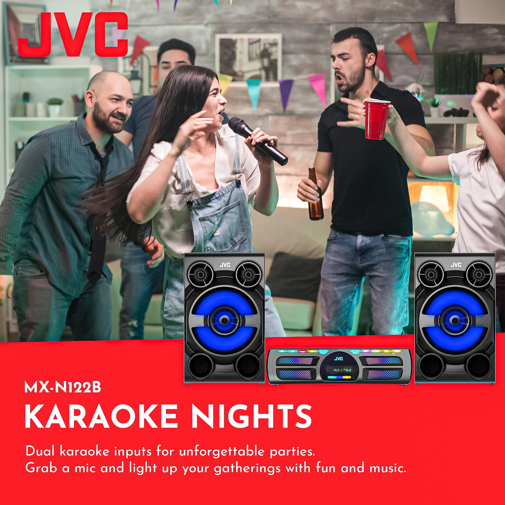 JVC 180W Professional Home Entertainment Centre : Amazon.co.za