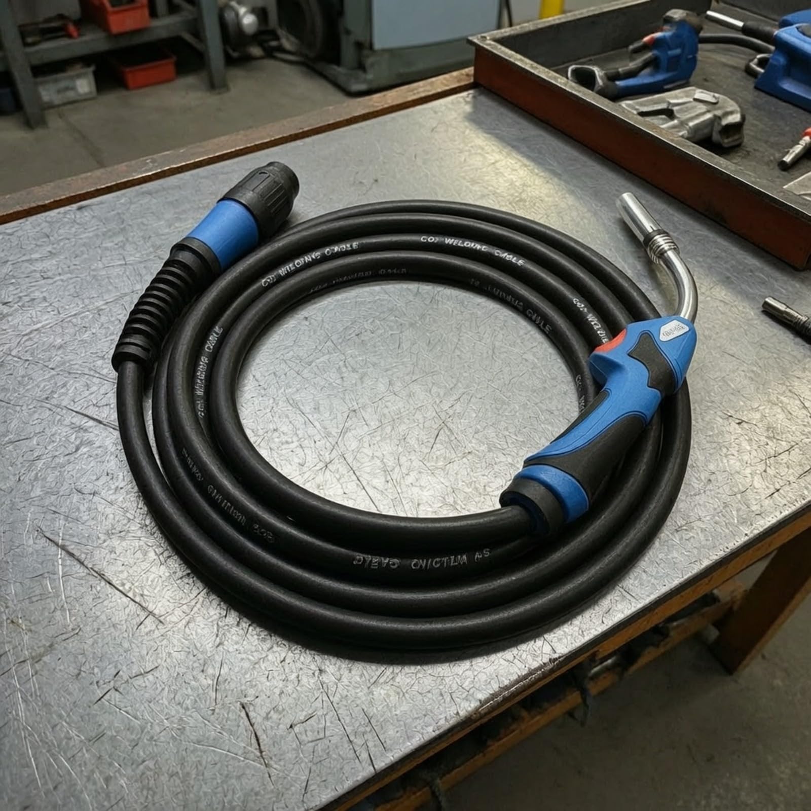 Torcia/protto Impugnatura a Pistola Maneggevole per Saldatori, Officine di Riparazione, Manunzione, 24KD 4M Multi