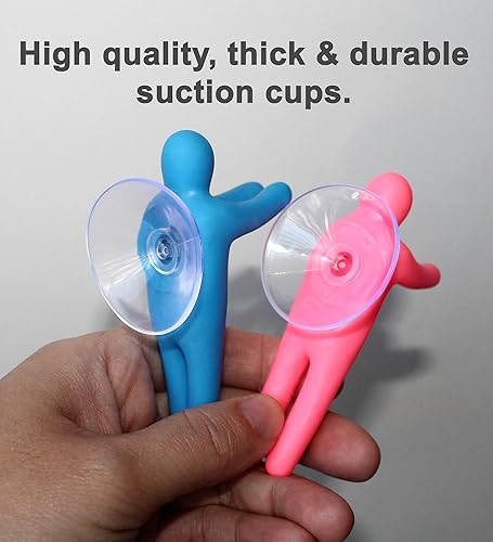 Miniatura 3 de Colorido gancho de succión lucore para cepillo de dientes y utilidadSet de 4unidades