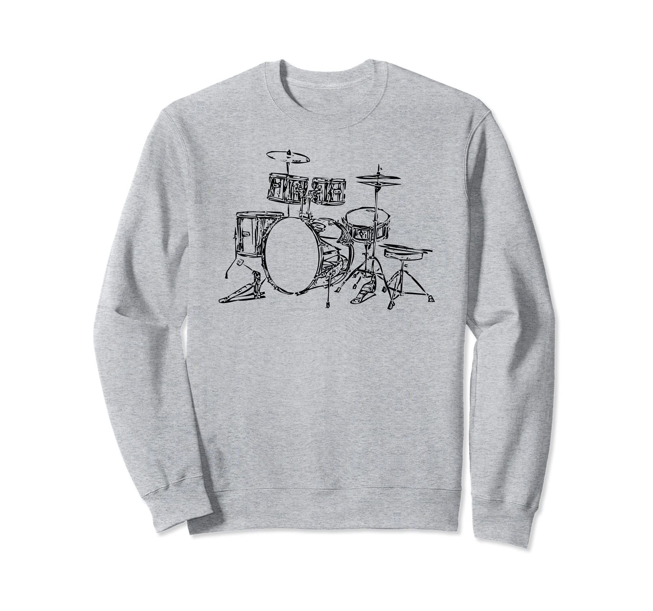 Drum Drummer Music Musical Instrument Musician Percussion Sweatshirt