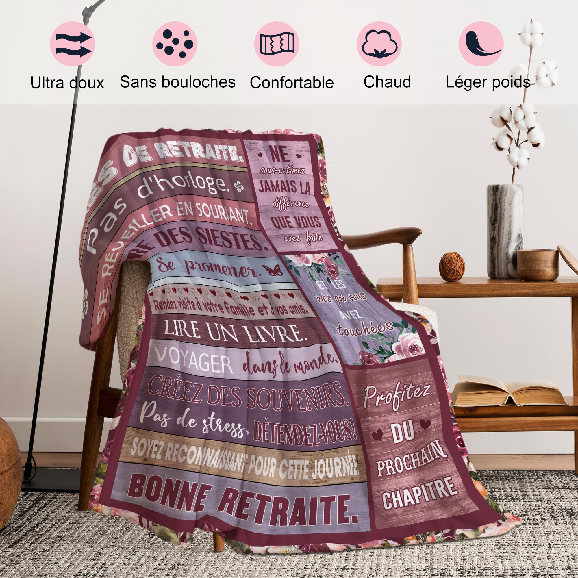 Cadeau De Départ à La Retraite Pour Femme - Cadeau De Départ à La Retraite Pour Un