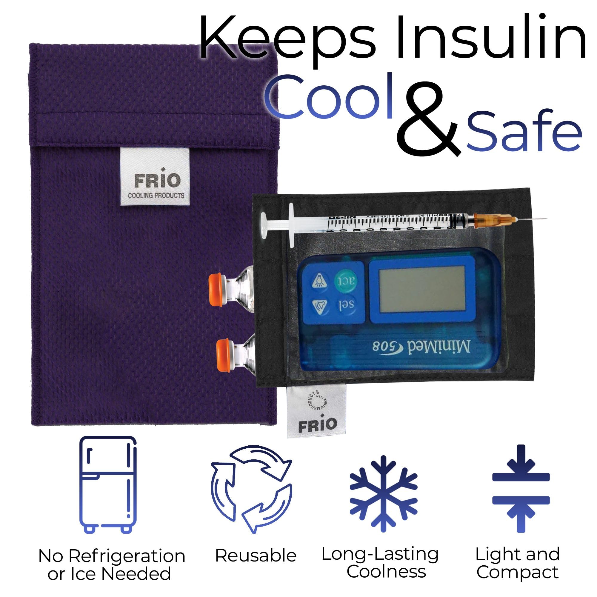 Frio Pump Insulin Cooling Pump Wallet - Medication Cooler - Diabetic Travel Case product thumbnail 7