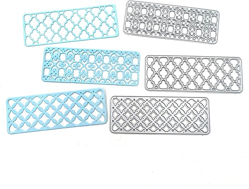 Miniatura 3 de FAWENUCY Troqueles de álbumes de recortes troqueles de corte de metal con borde de borde para hacer tarjetas plantilla de papel para manualidades