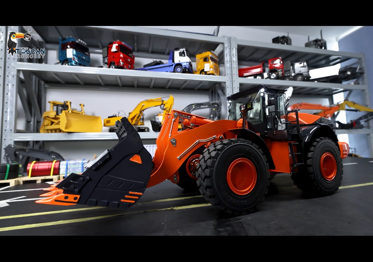 Amazon.com: Toucan RC Hobby JDM 198 1/14 RC Hydraulic Loader ZW370