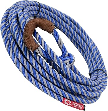 39FT 12M Azul Charros SOGA Charro Plastico SOGA - Charro Trick Roping Lasso