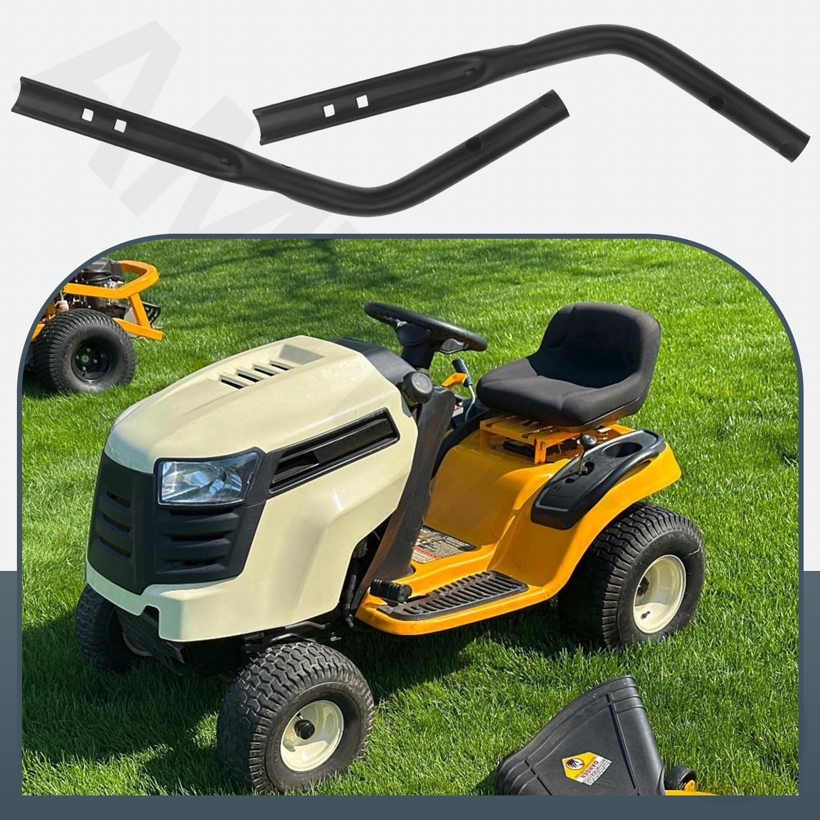 AMTHKNO 136-5923-05 136-5924-05 Kit poignée inférieure gauche/droite, compatible avec Toro 136-5923-05 136-5924-05, convient aux tondeuses 53,3 cm, remplace 127-0657-05 Modèles :