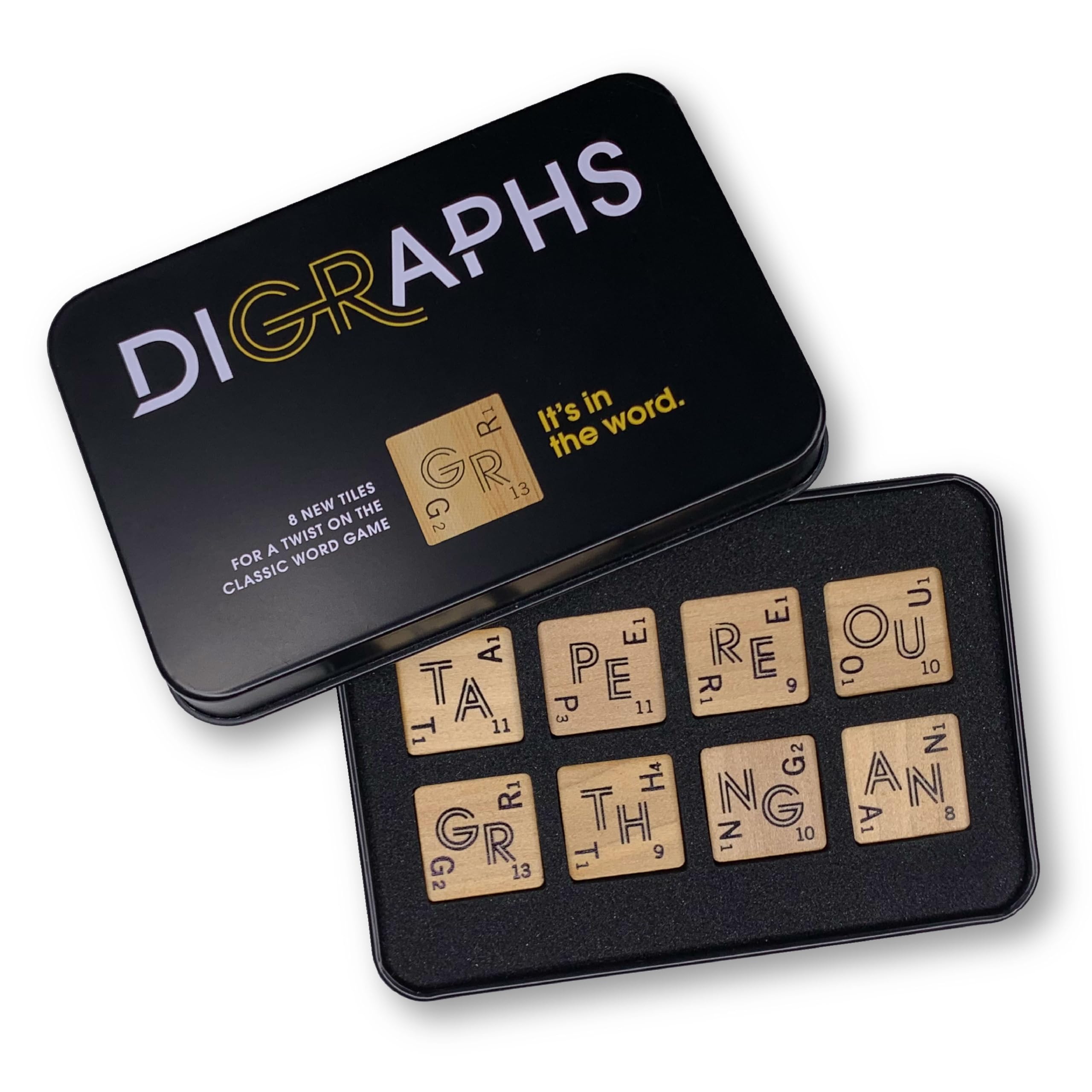 Azulejos adicionales Digraphs en lata de edición limitada para juegos de mesa 8