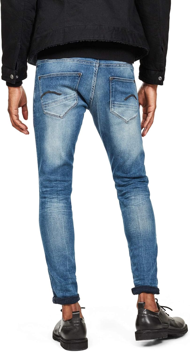 G-Star Raw - Mens Revend Super Slim Jeans, 29W x 32L, Lt Aged