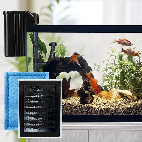 Miniatura 7 de MEWTOGO 12 cartuchos de repuesto para filtros de acuario compatibles con Aqua-Tech EZ-Change #2, filtros de tanque de peces para 10-20 filtros de