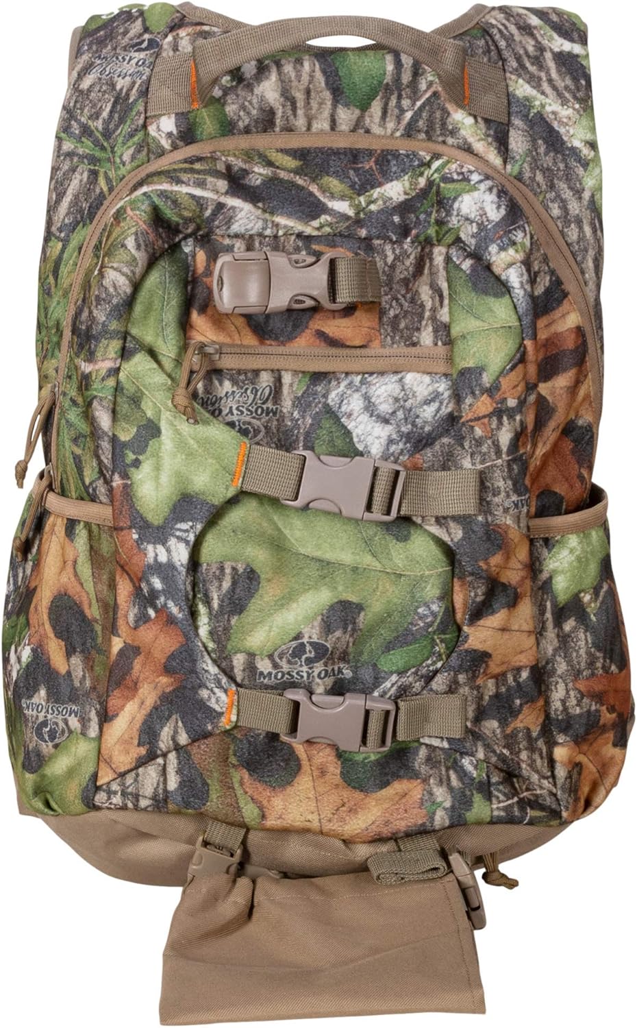 North Mountain Gear Camouflage Hunting Backpack Waterproof Bow and Rifle Compatible Hunting Bag (Mossy Oak Obsession)