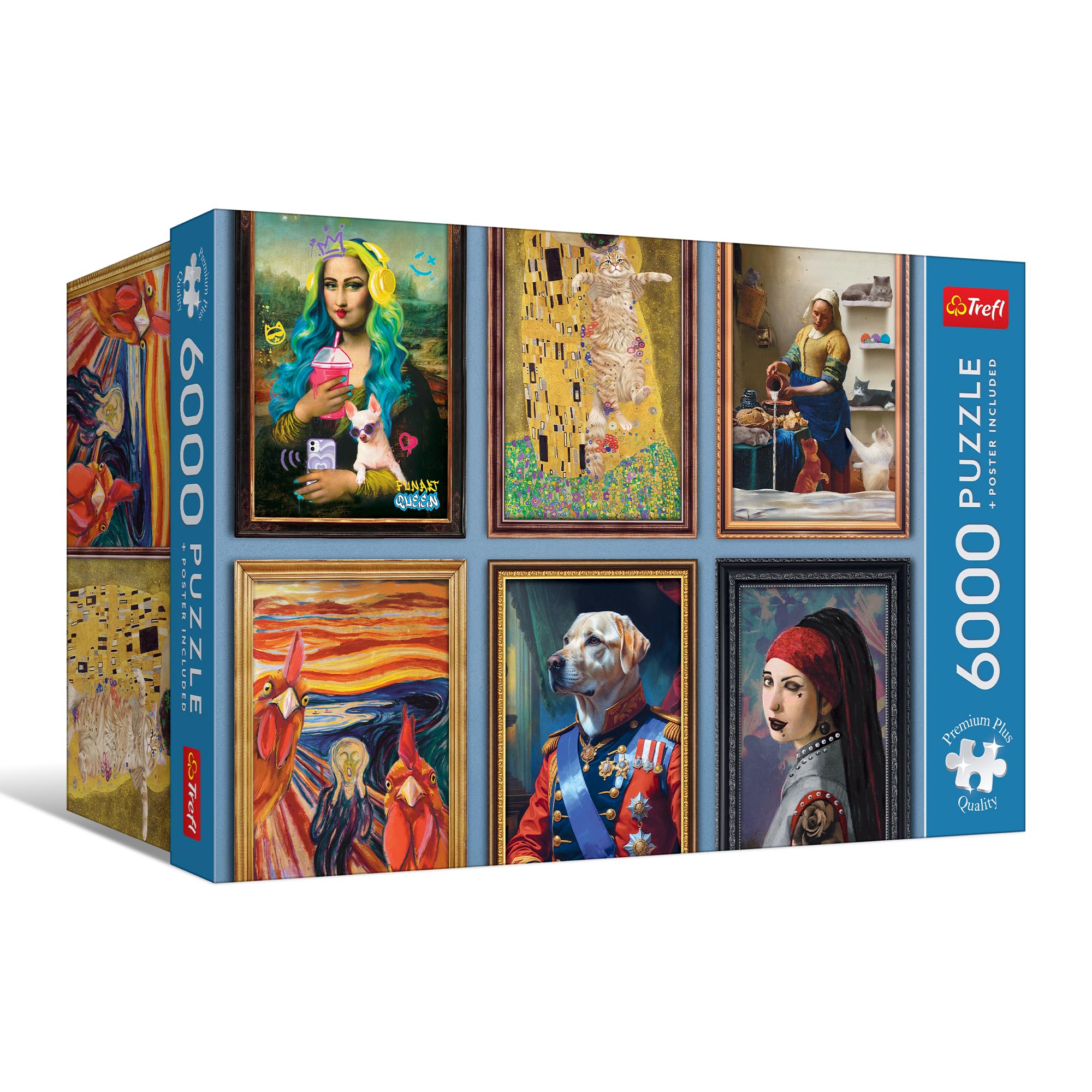 Trefl Premium Plus Quality Fun Art Collection Jigsaw Puzzle - 6000 Pieces - Timeless Themed Series - Perfect Compatible Pieces for Adults and Children 14+