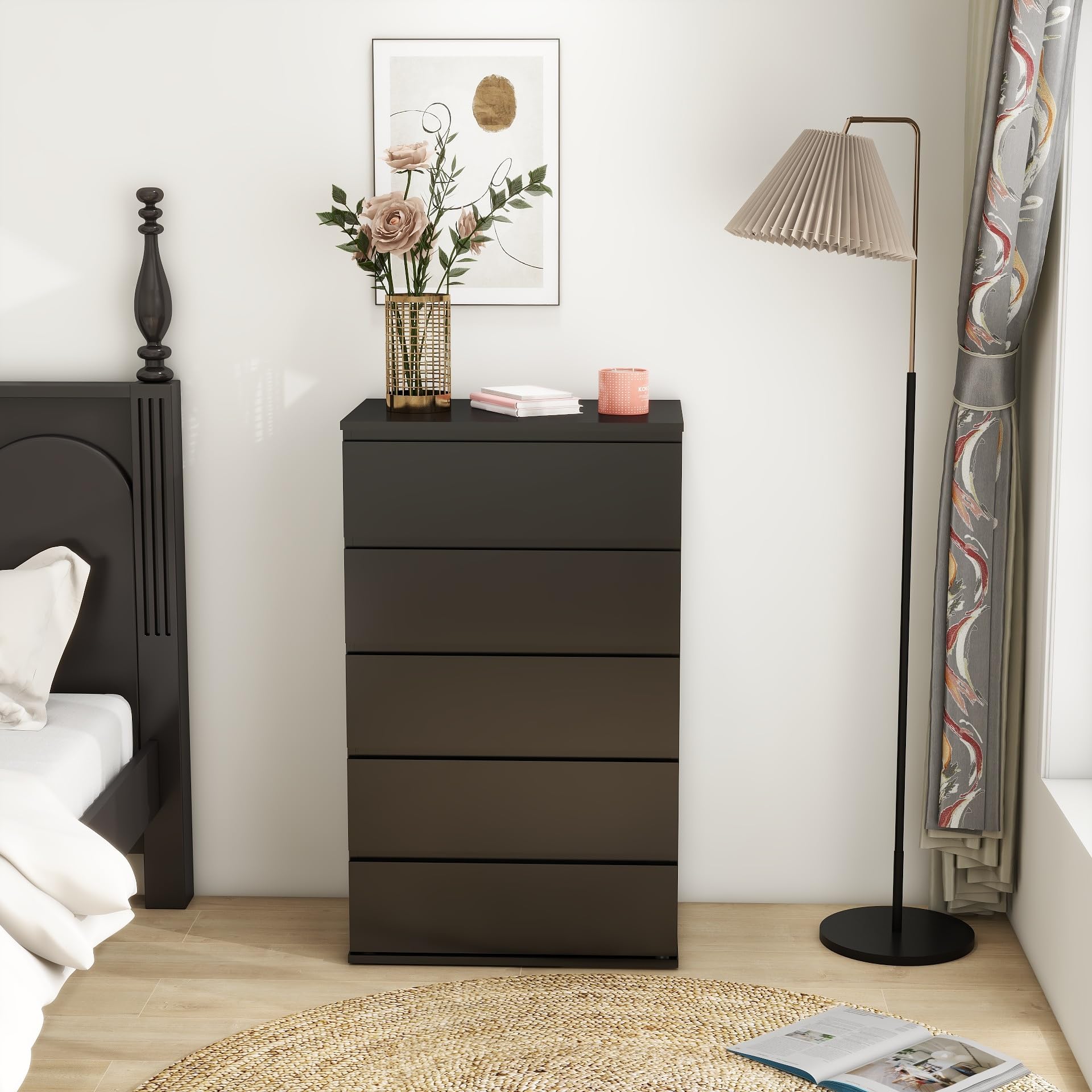 Drawer Without Runeer Snapklik.com : Modern Chest Of Drawers, 4/5/6 Drawer Dresser Without ...