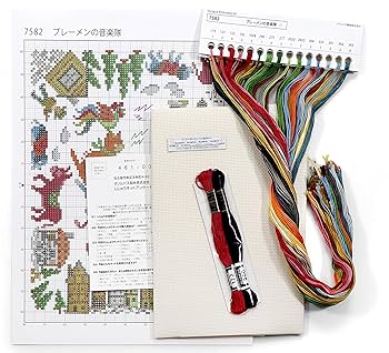 Amazon | オリムパス 刺しゅうキット クロスステッチ Nostalgic