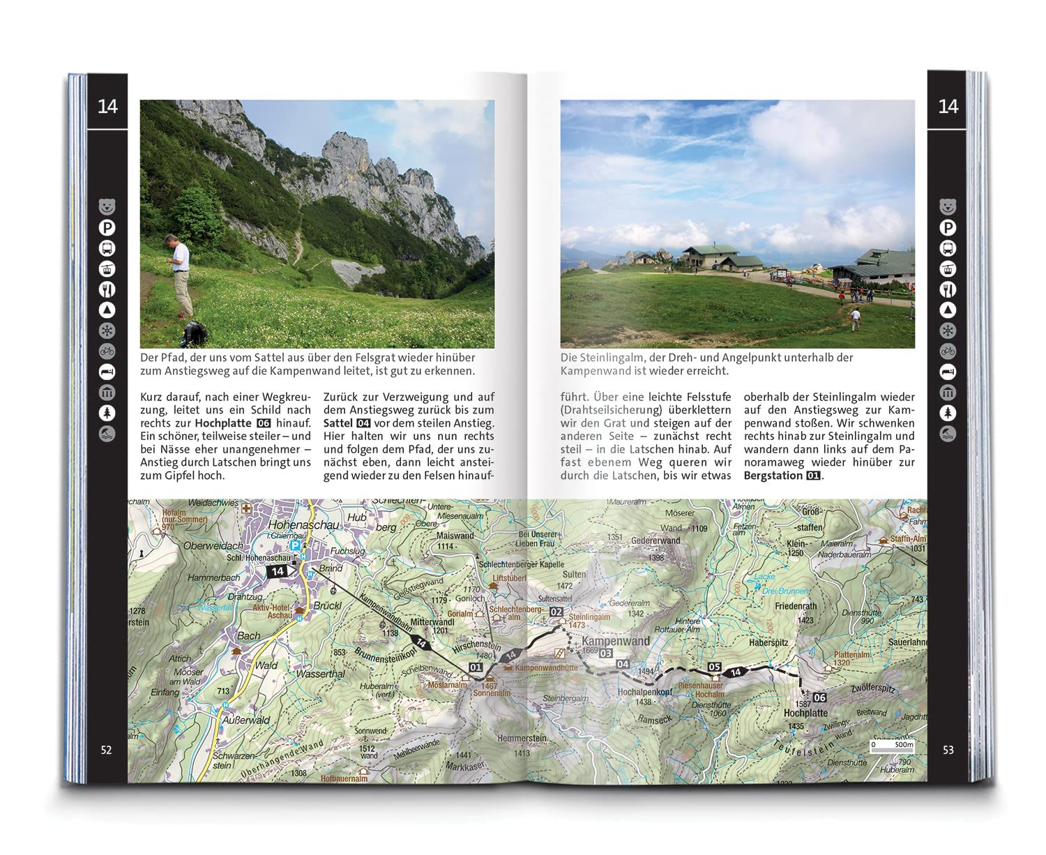 KOMPASS Wanderführer Chiemgauer Alpen, 65 Touren mit Extra-Tourenkarte: GPS-Daten zum Download