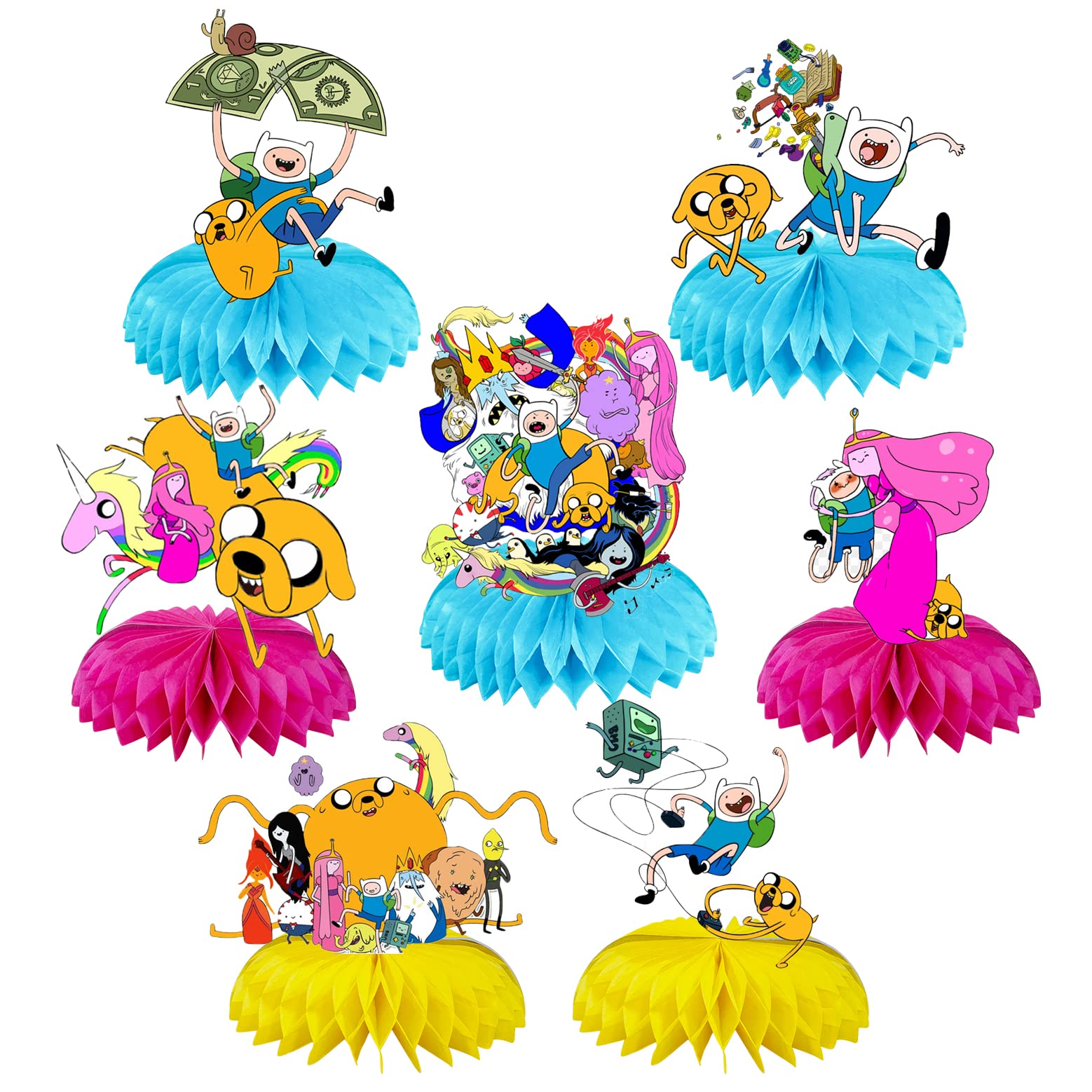 Buy 7Pcs Adventure Time Birthday Party Supplies Adventure Time Theme 