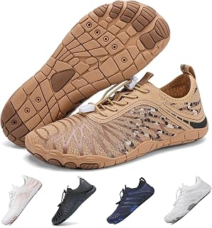 Hike Barefoot Shoes for Womens Men Wide Toe Water Shoes Flexible Lightweight Daily Wear Walking Shoes Unisex,Designed for Walking,Running&Swimming