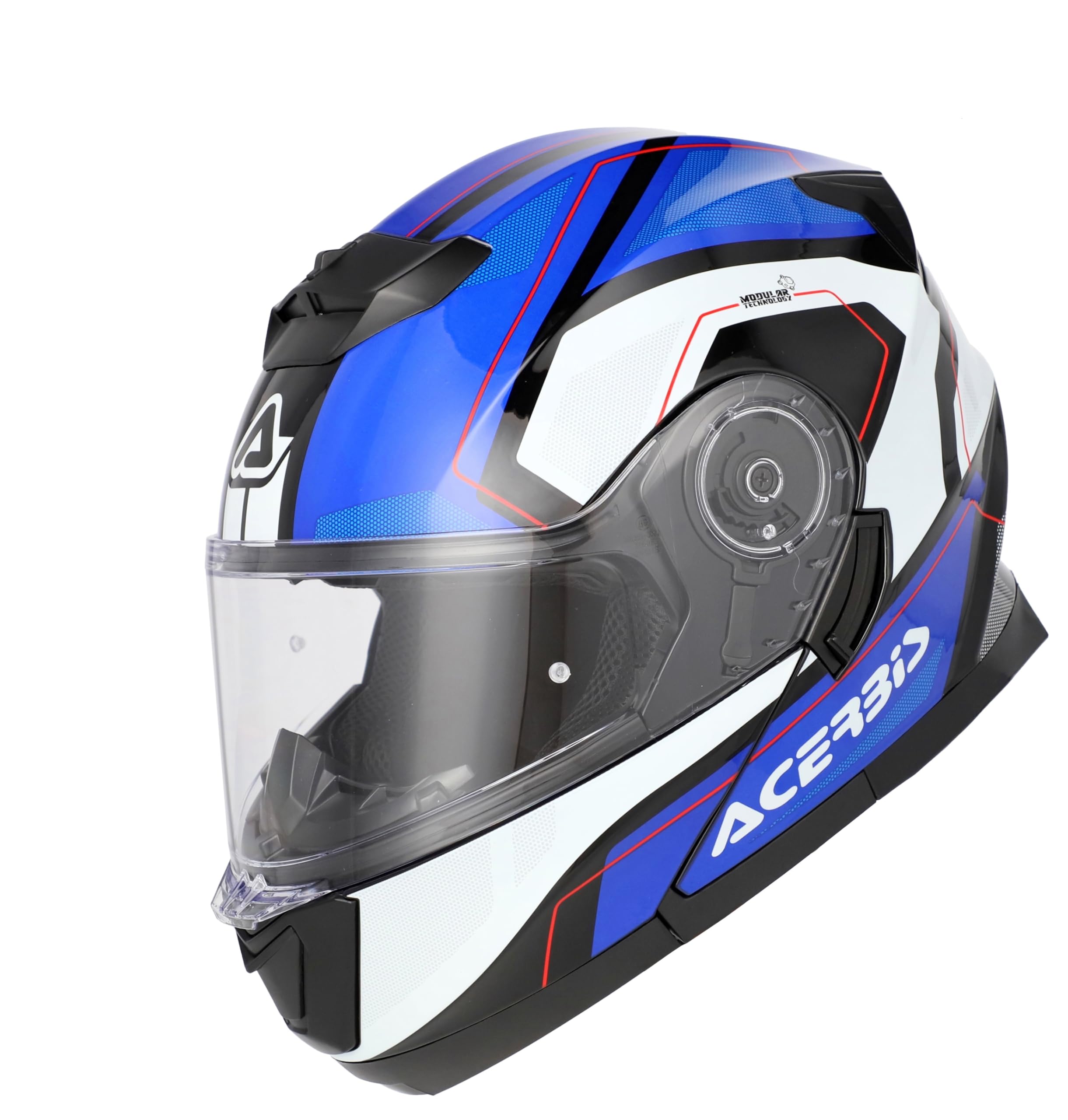 ACERBIS CASCO SEREL 2206 BLU/BIANCO S