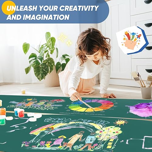 Vista 65 de Papel de regalo amarillo para manualidades, rollo de papel kraft de 15 x 450 pulgadas, papel de tablón de anuncios, artes y manualidades, embalaje