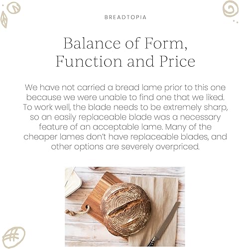 Miniatura 4 de Breadtopia Bread Lame, herramienta para marcar pan.