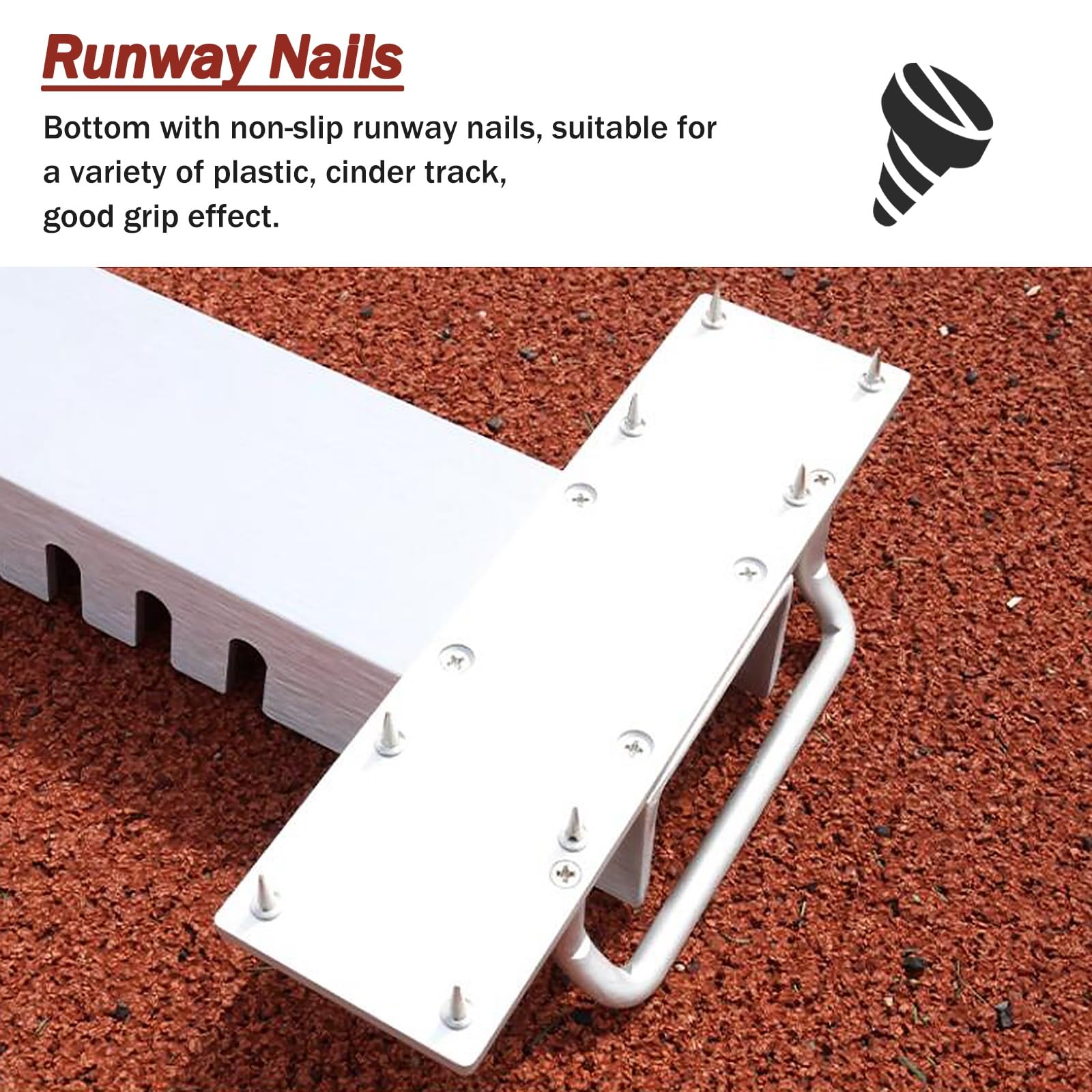 Bloques de salida atletismo Portátil Atletismo De La Parrilla De Salida, 6 Ángulos Ajustables Arrancadores De Atletismo, Aluminio Juegos Del Campus Pedales De Carrera, Para Pista De Plástico Pista De