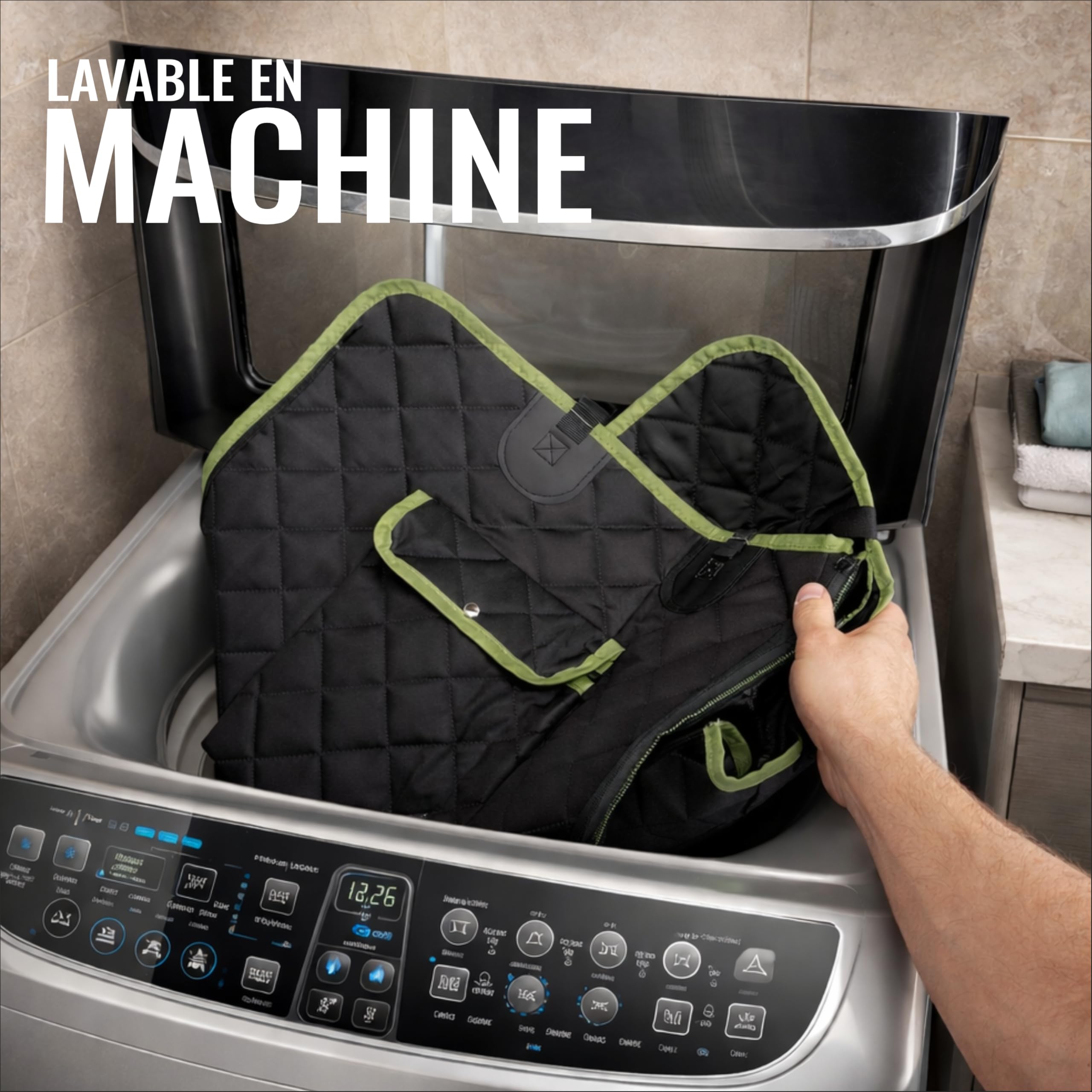 Housse Chien Voiture 6-en-1 | Housse de Voiture Siege Imperméable 600D avec Fenêtre Maille et Protection Portes | Siege Voiture Chien Universelle