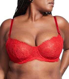 Women's Dream Angels Wicked Unlined Balconette Bra, Bras for Women (32A-38DDD)
