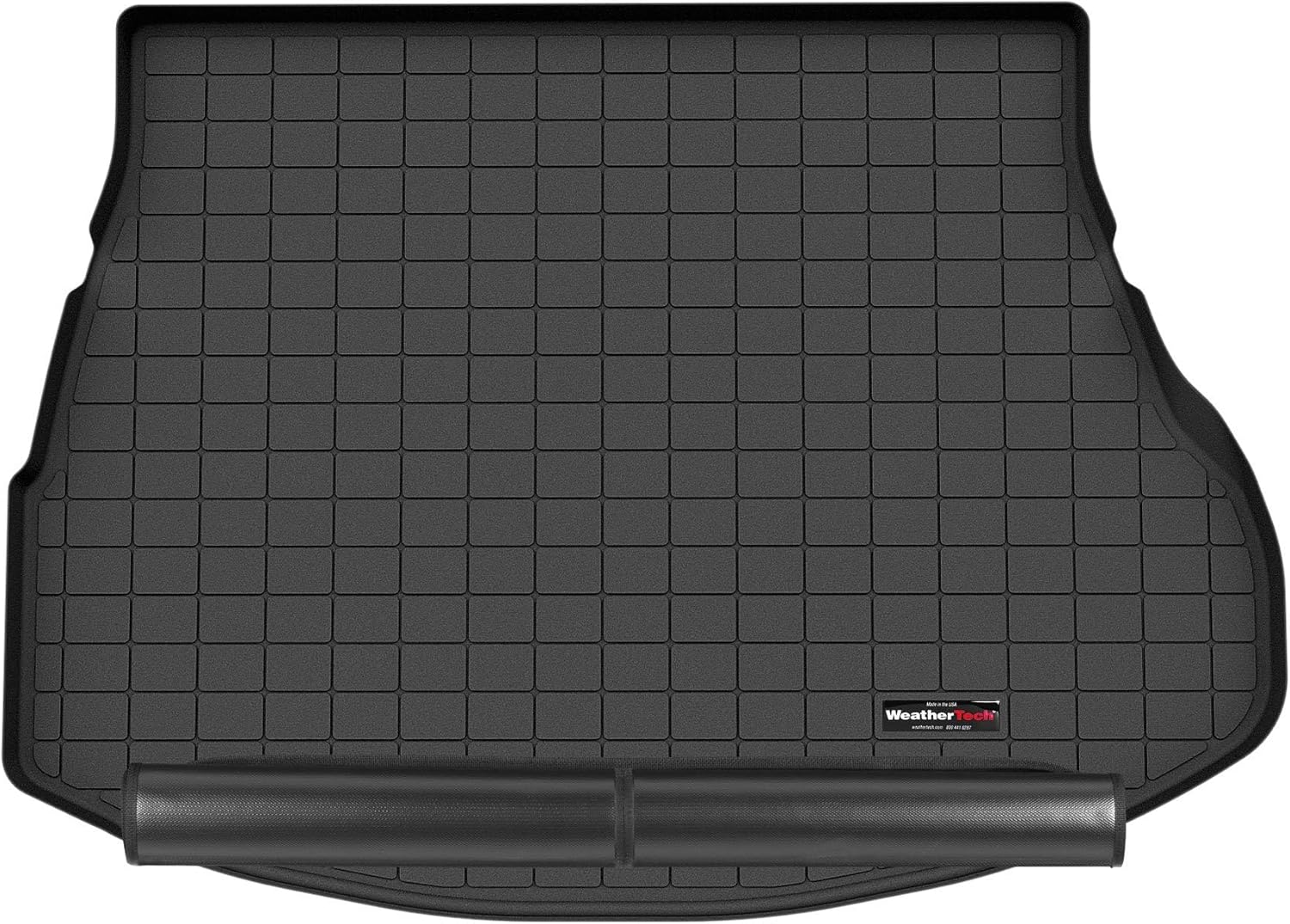 WeatherTech Cargo Trunk Liner with Bumper Protector for Lexus NX, NX Hybrid, NX Plug-in Hybrid - Behind 2nd Row w/Bumper Protector (401532SK), Black