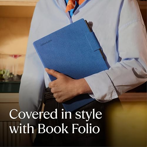 reMarkable Paper Pro con Marker Plus e Book Folio in pelle nera - 12
