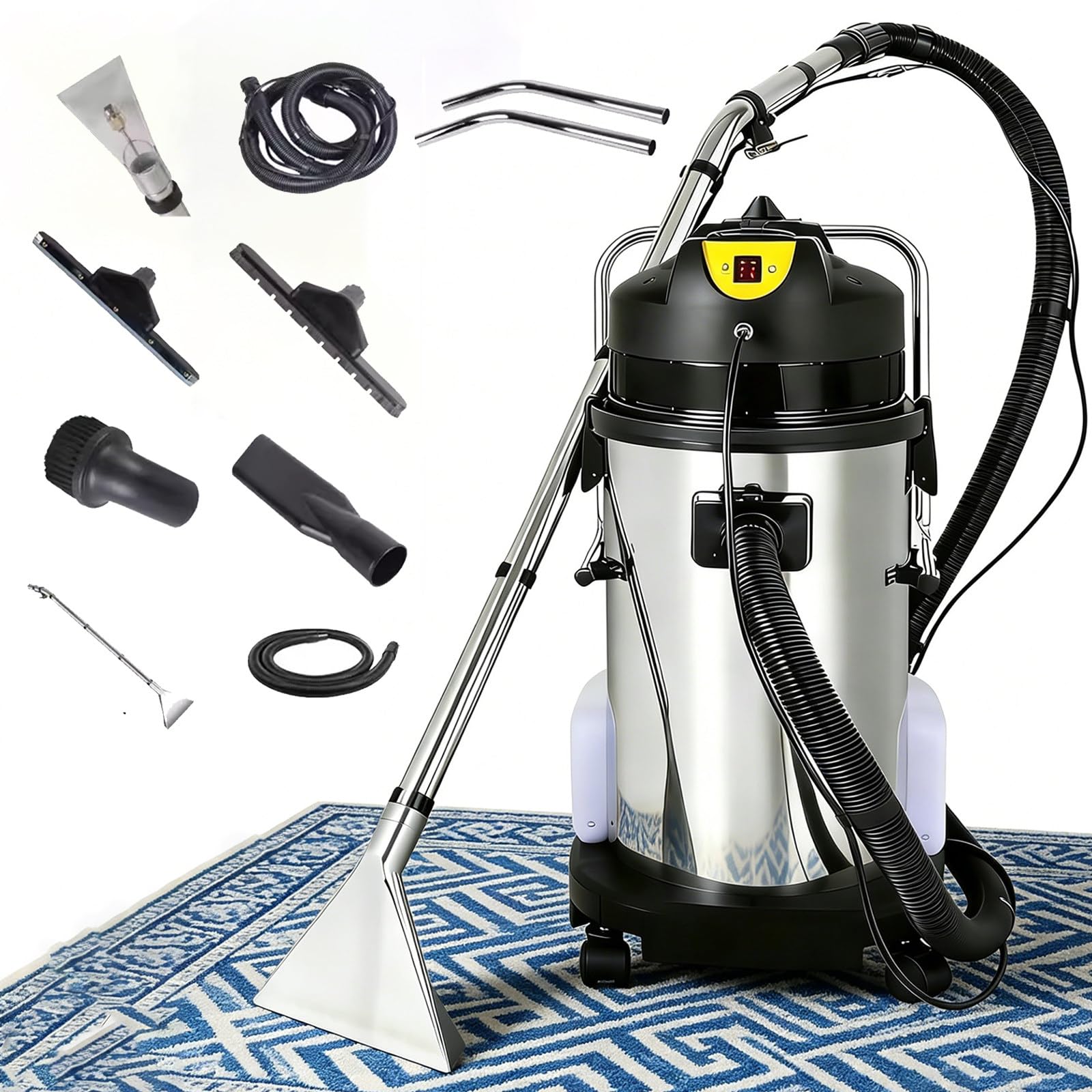 Carpet Cleaner, 40L/60L/80L Commercial Upholstery Cleaner Machine 40L